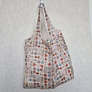Colorful Patterned Tote Bag